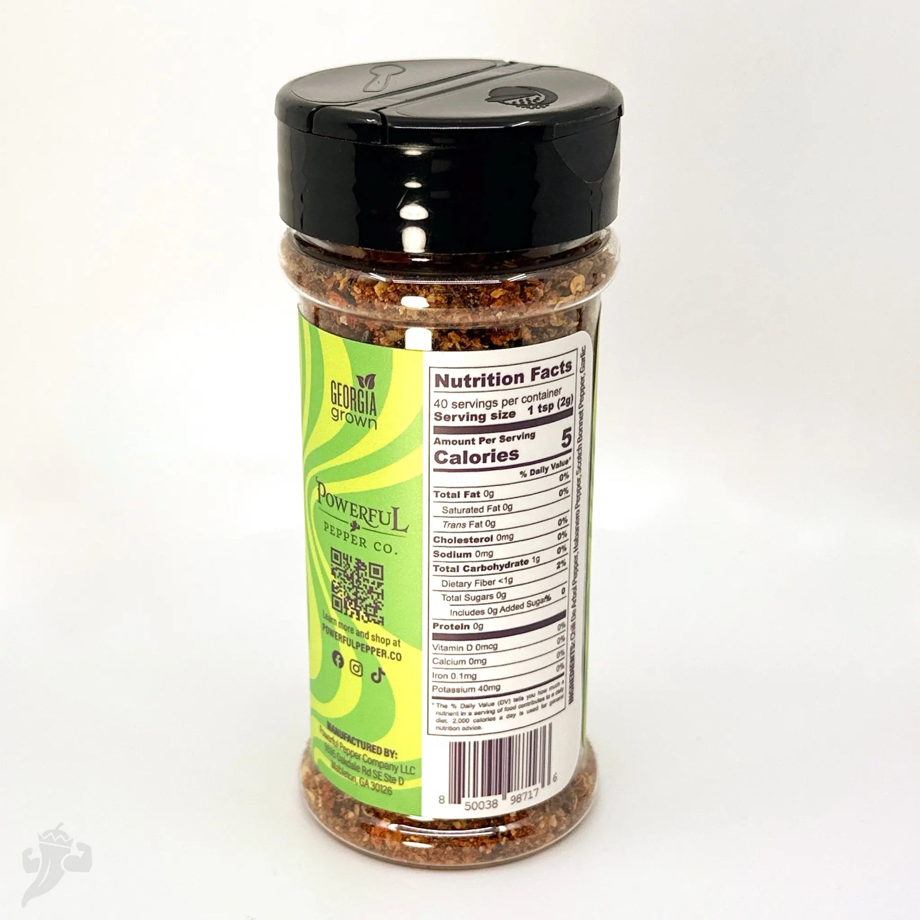 Powerful Pepper Flakes by Powerful Pepper Company, Southern food gift detail photo 3