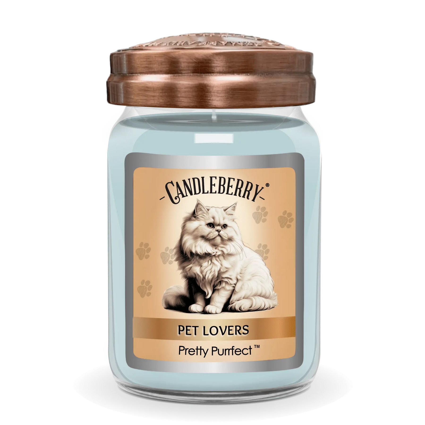 Pretty Purrfect™ - Large Jar Candle (Collective) by The Candleberry® Candle Company, scented candle main product photo