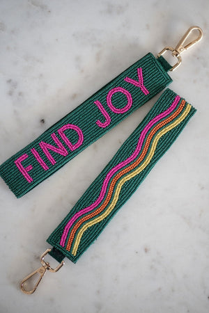 The Find Joy Wristlet Keychain by TheTinyTassel, 3D printed gift main product photo