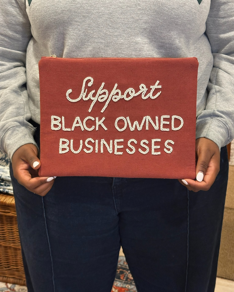 The Support Black Owned Businesses Clutch
