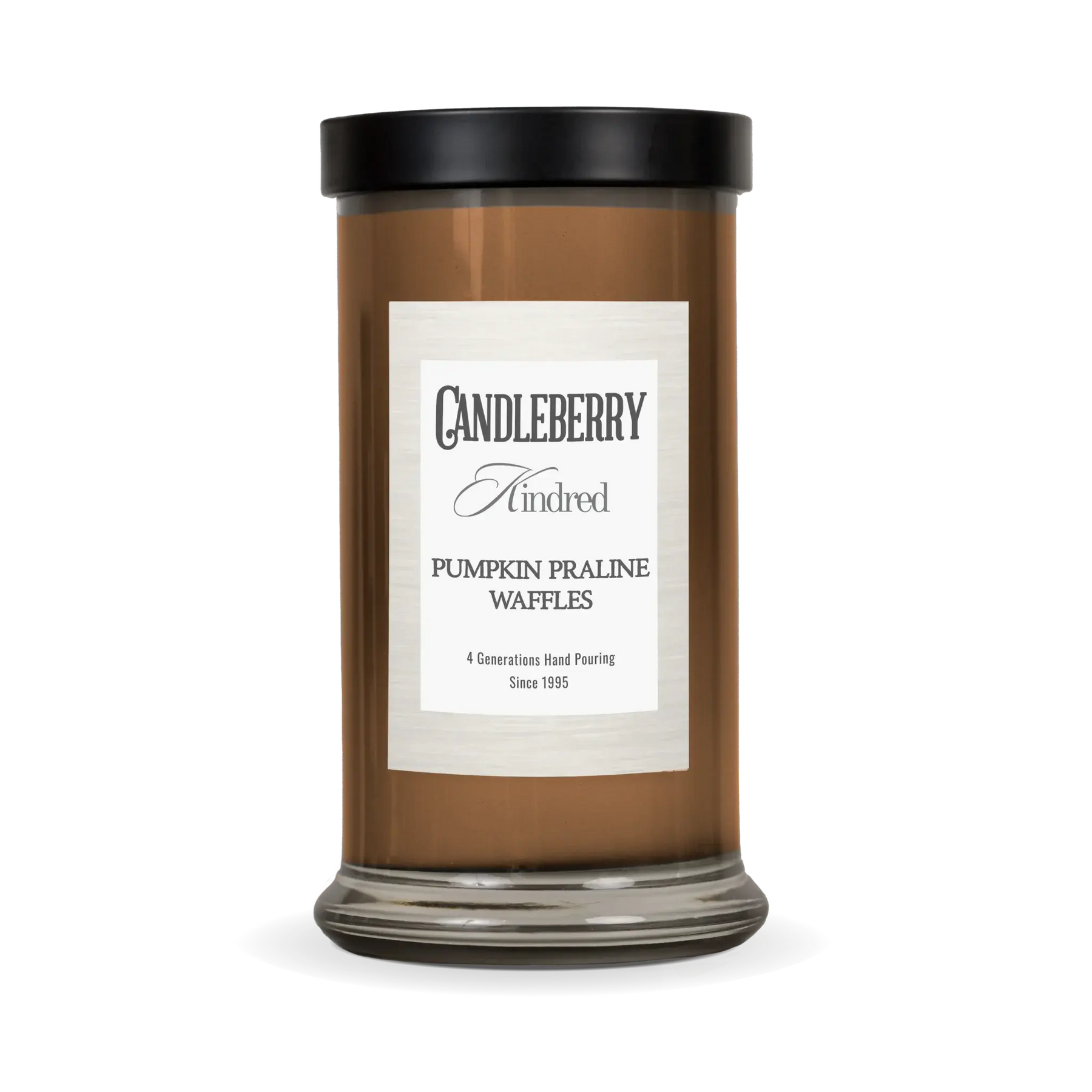 Pumpkin Praline Waffles™, Kindred, Large Jar Candle (Collective) The Candleberry® Candle Company