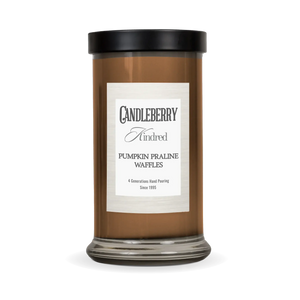 Pumpkin Praline Waffles™, Kindred, Large Jar Candle (Collective) The Candleberry® Candle Company