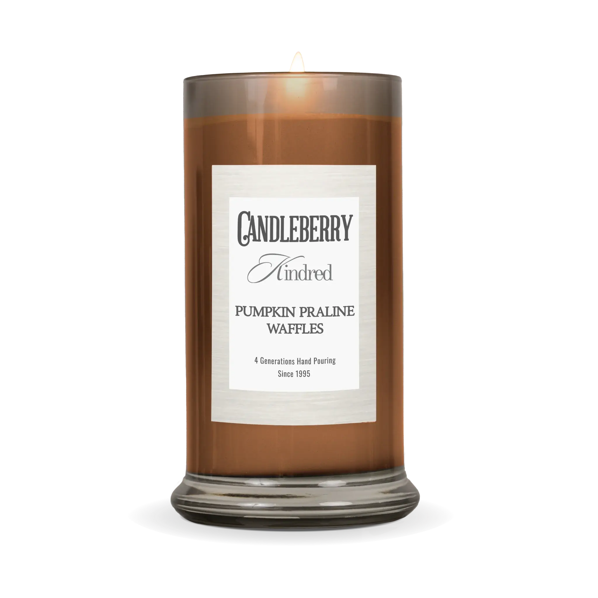 Pumpkin Praline Waffles™, Kindred, Large Jar Candle (Collective) The Candleberry® Candle Company