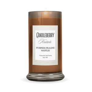 Pumpkin Praline Waffles™, Kindred, Large Jar Candle (Collective) The Candleberry® Candle Company