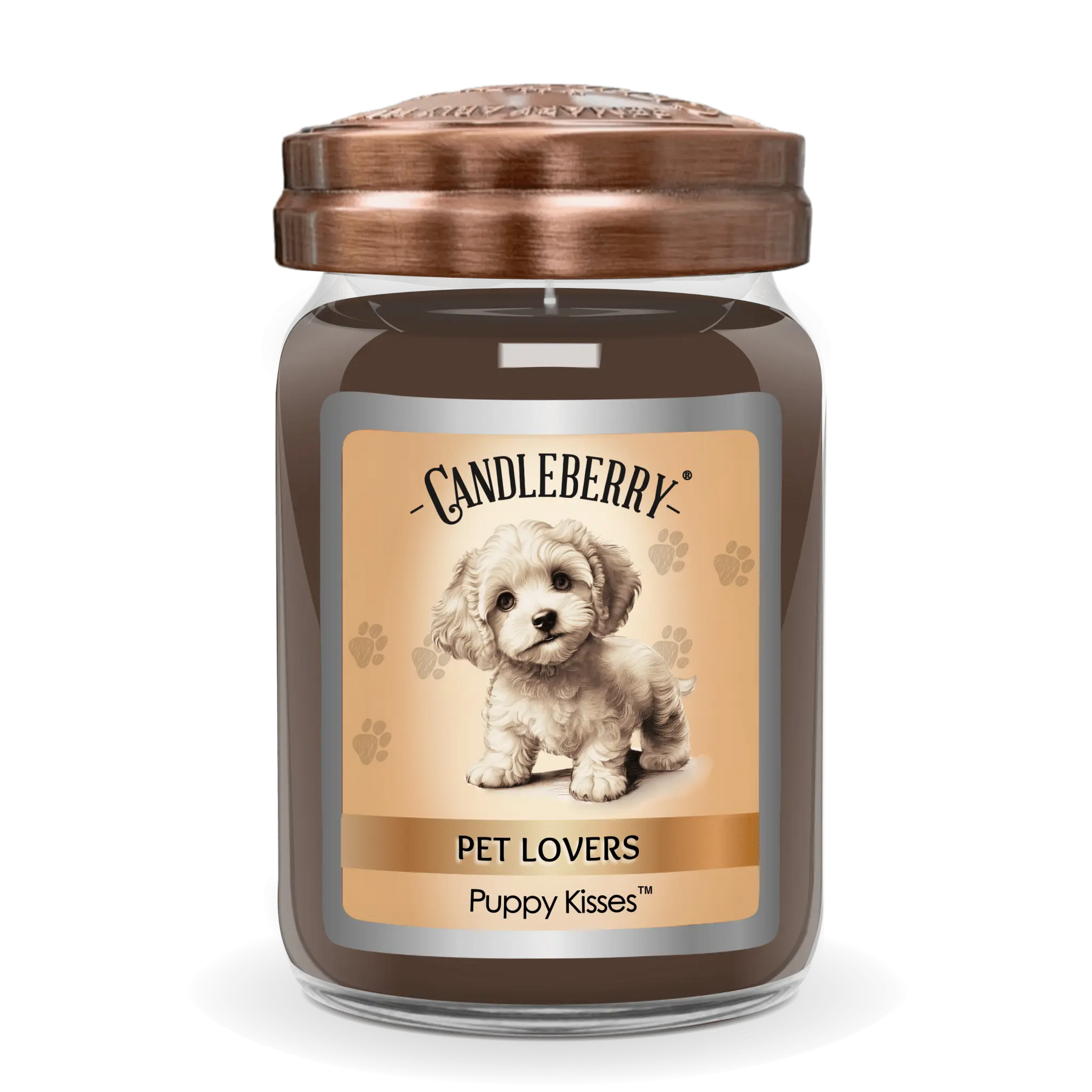 Puppy Kisses™ - Large Jar Candle (Collective) by The Candleberry® Candle Company, scented candle main product photo