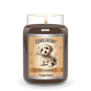 Puppy Kisses™ - Large Jar Candle (Collective) by The Candleberry® Candle Company, scented candle detail photo 2