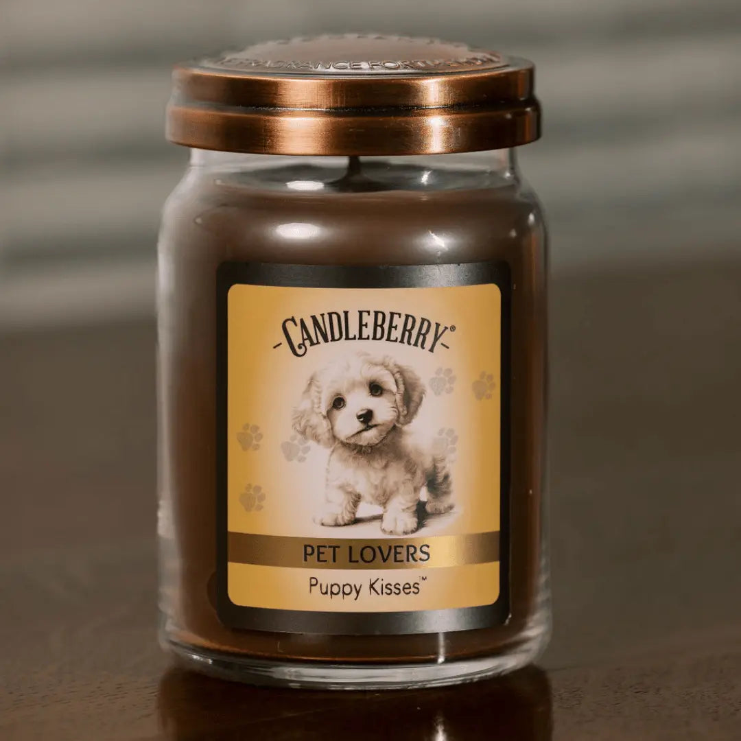 Puppy Kisses™ - Large Jar Candle (Collective) by The Candleberry® Candle Company, scented candle detail photo 3