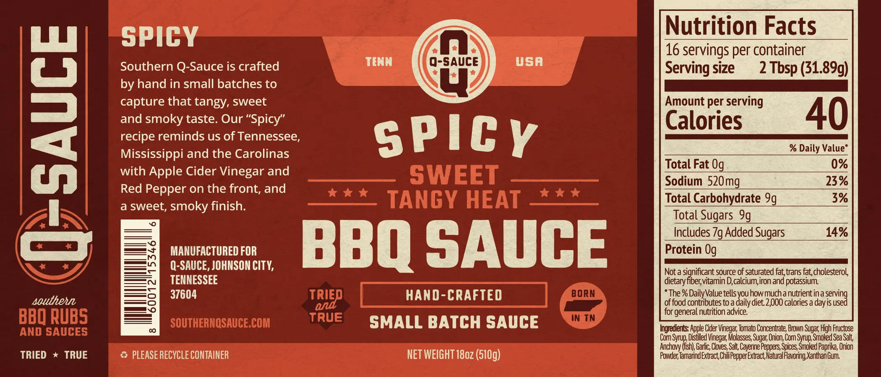 Q Sauce - Spicy Q Sauce