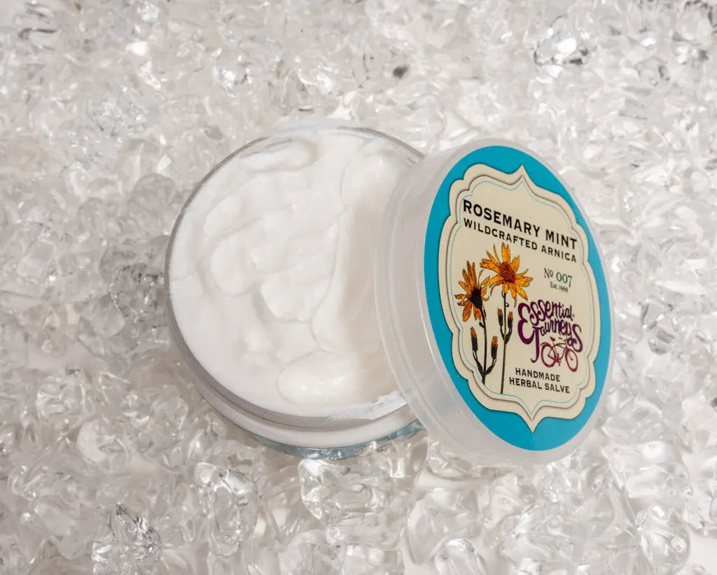 Rosemary Mint Arnica Salve 8 Oz. by Essential Journeys, handmade bath and body detail photo 11