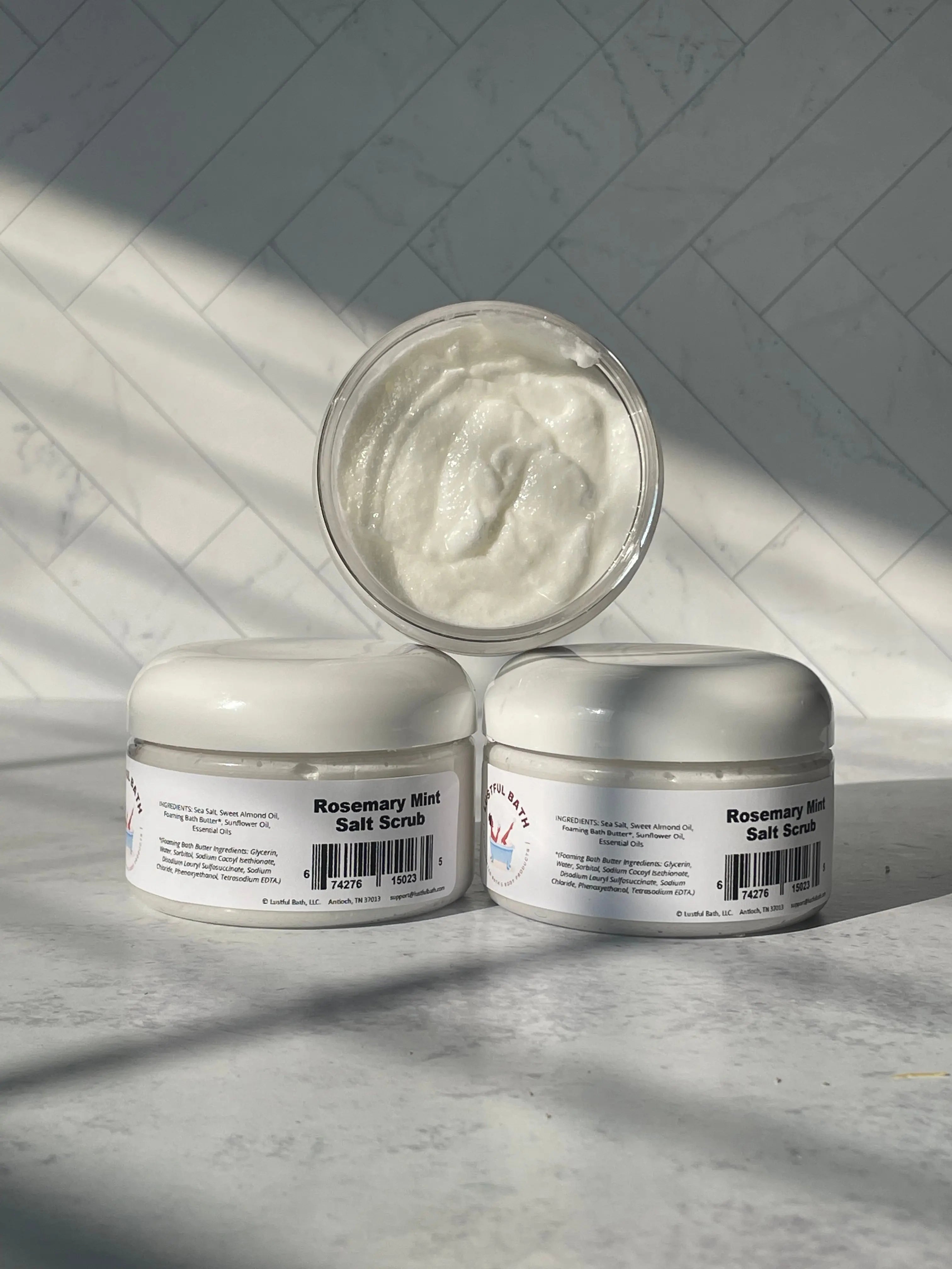 ROSEMARY MINT FOAMING SALT SCRUB - Main Street Collective