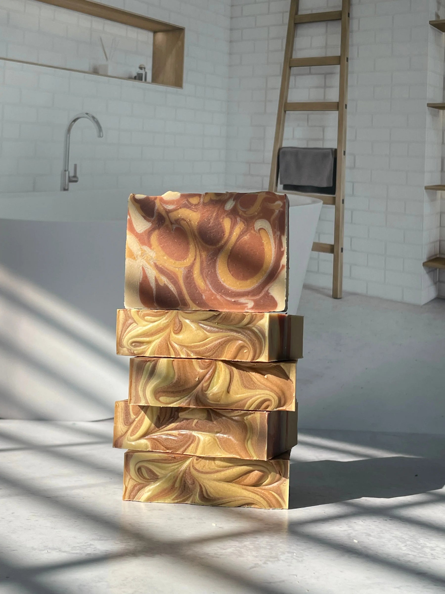 Rosewood Handcrafted Soap by Lustful Bath, LLC, natural skincare main product photo