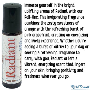 Radiant Roll-On Oil – Citrus Brightness On the Go | ResilScents™ by ResilScents, scented candle detail photo 5