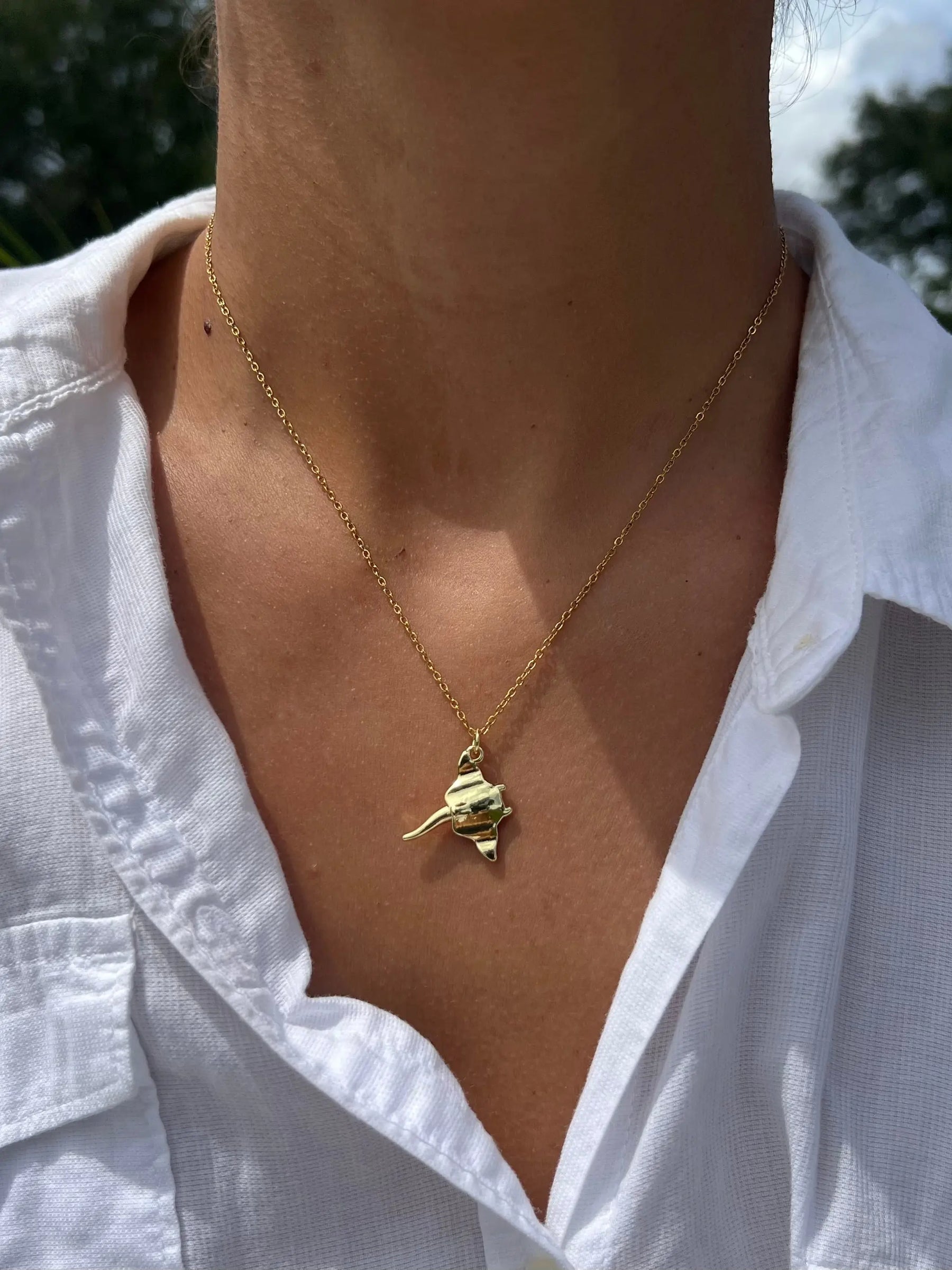 Ray Necklace by HALT, handmade jewelry detail photo 2