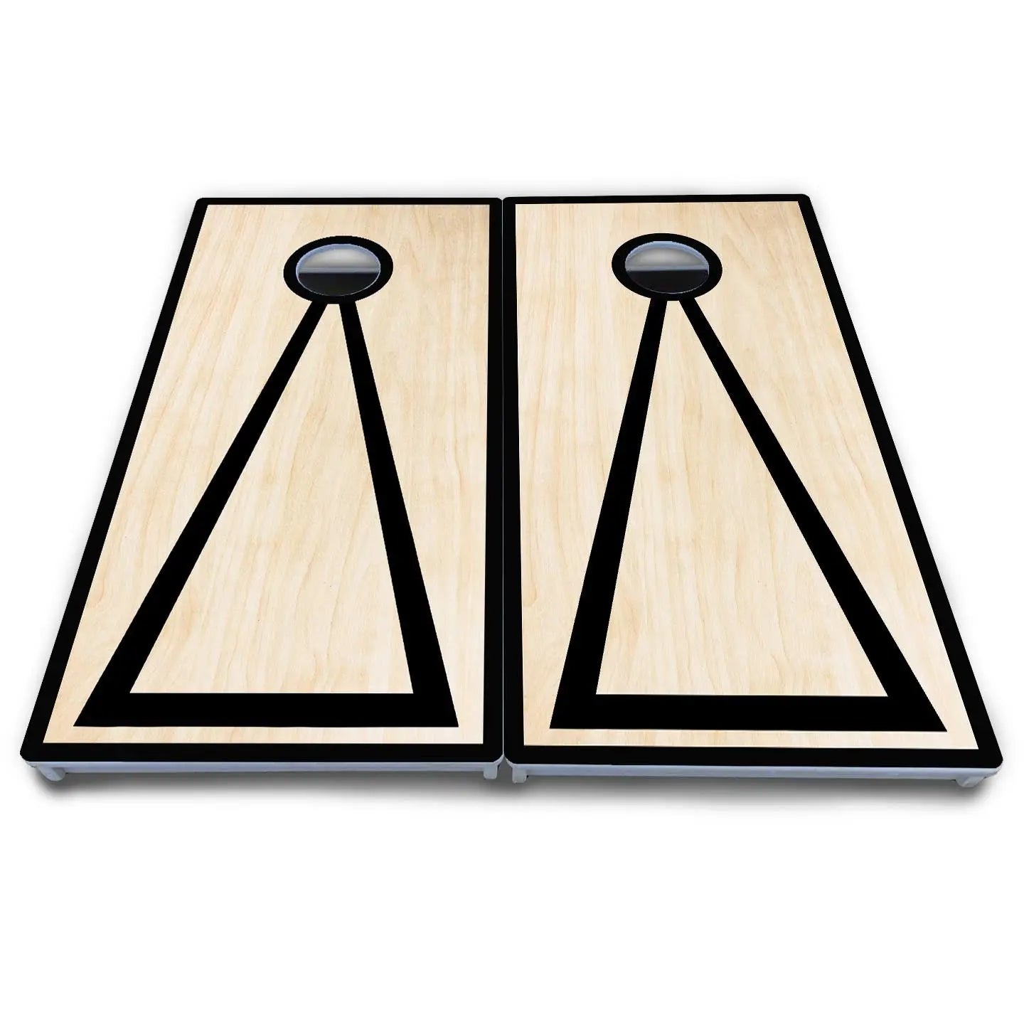 Red/Black Hole Ring Cornhole Boards - All Weather Series by Cornhole Solutions, handmade jewelry detail photo 11