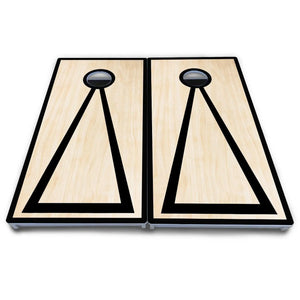 Red/Black Hole Ring Cornhole Boards - All Weather Series by Cornhole Solutions, handmade jewelry detail photo 11