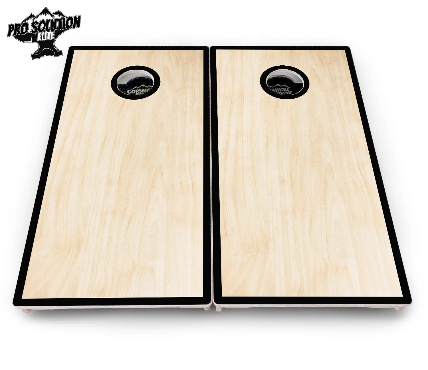 Red/Black Hole Ring Cornhole Boards - Pro Solution Elite Series by Cornhole Solutions, handmade jewelry detail photo 16