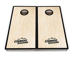 Red Hole Cornhole Boards - Professional Tournament Series by Cornhole Solutions, custom cornhole board detail photo 6