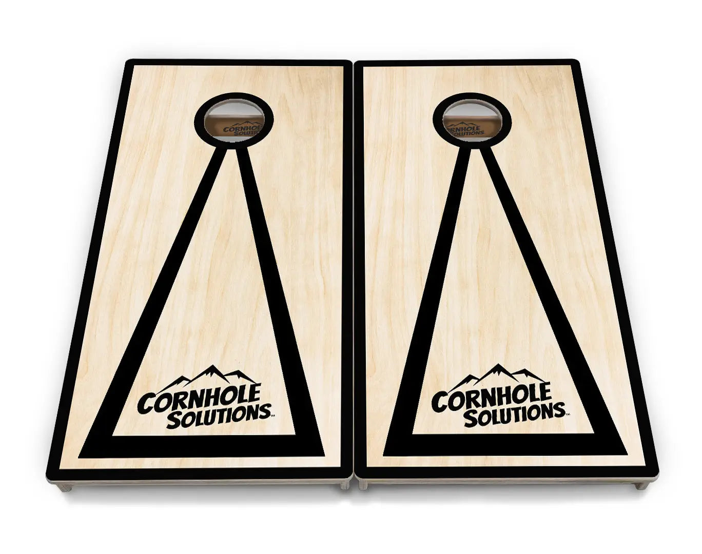 Red Hole Cornhole Boards - Professional Tournament Series by Cornhole Solutions, custom cornhole board detail photo 9