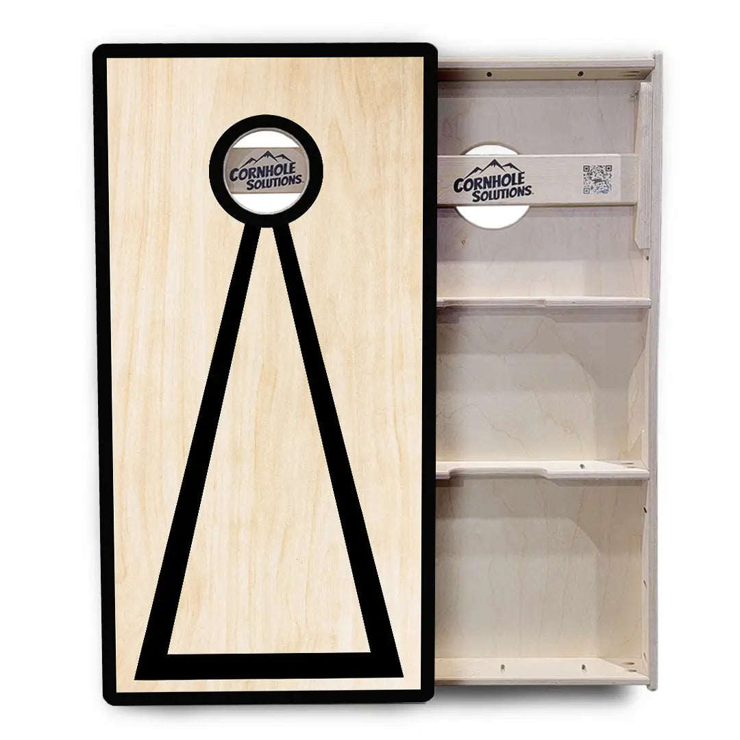Red Hole Cornhole Boards - Professional Tournament Series by Cornhole Solutions, custom cornhole board detail photo 12