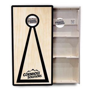 Red Hole Cornhole Boards - Professional Tournament Series by Cornhole Solutions, custom cornhole board detail photo 14