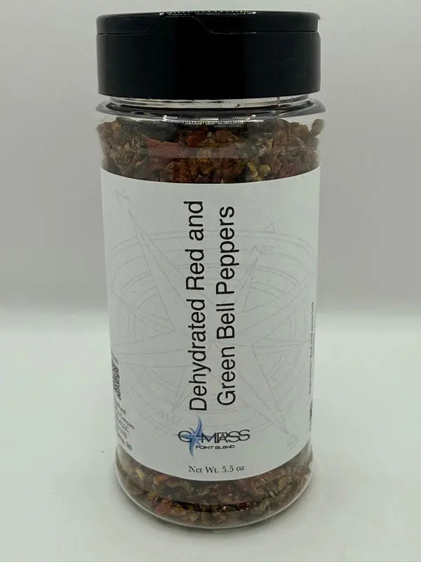 Red and Green Bell Peppers Compass Point