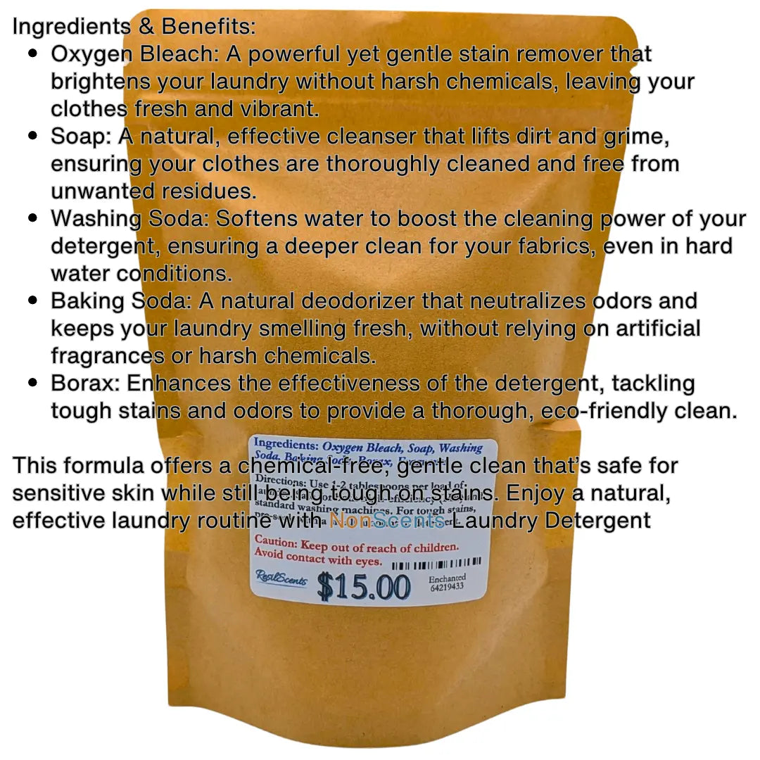 🤍 ResilWash™ Powder Laundry Detergent – Enchanted™ | Soft Romantic Clean – ResilScents™ ResilScents