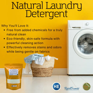 🤍 ResilWash™ Powder Laundry Detergent – Enchanted™ | Soft Romantic Clean – ResilScents™ ResilScents