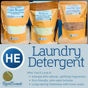 🤍 ResilWash™ Powder Laundry Detergent – Enchanted™ | Soft Romantic Clean – ResilScents™ ResilScents