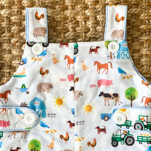 Reversible Farm Truck Jon Jon by Seven Lantern Lane, jon jon detail photo 9