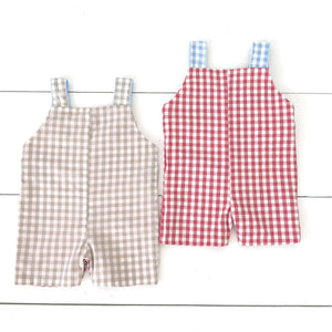 Reversible Tractor / Little Blue Farm Truck Jon Jon by Seven Lantern Lane, children's boutique clothing detail photo 13