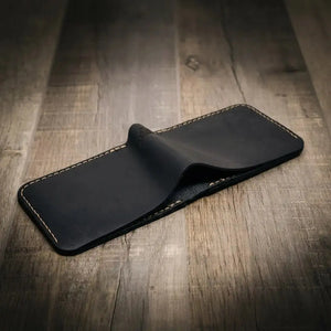 Rio Grande Bifold Wallet by Bull Sheath Leather, handmade leather goods detail photo 17