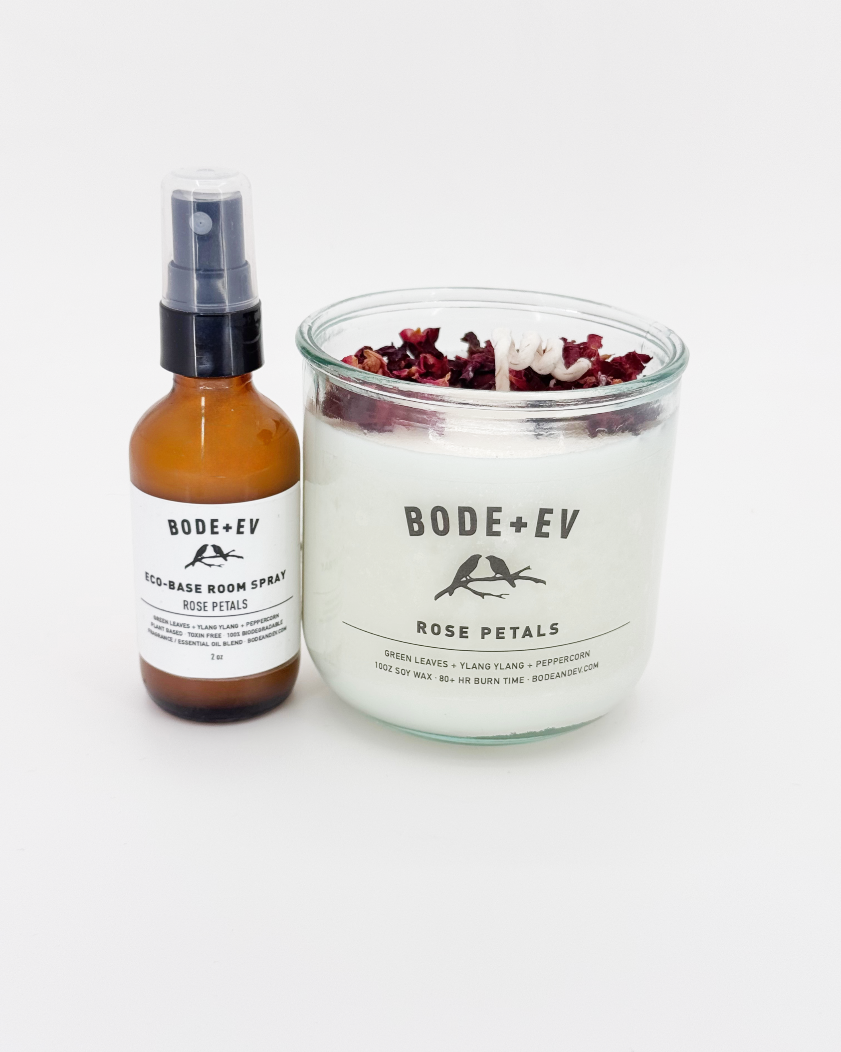 Soy Candle + Room Spray Gift Set | Self-Care Gift