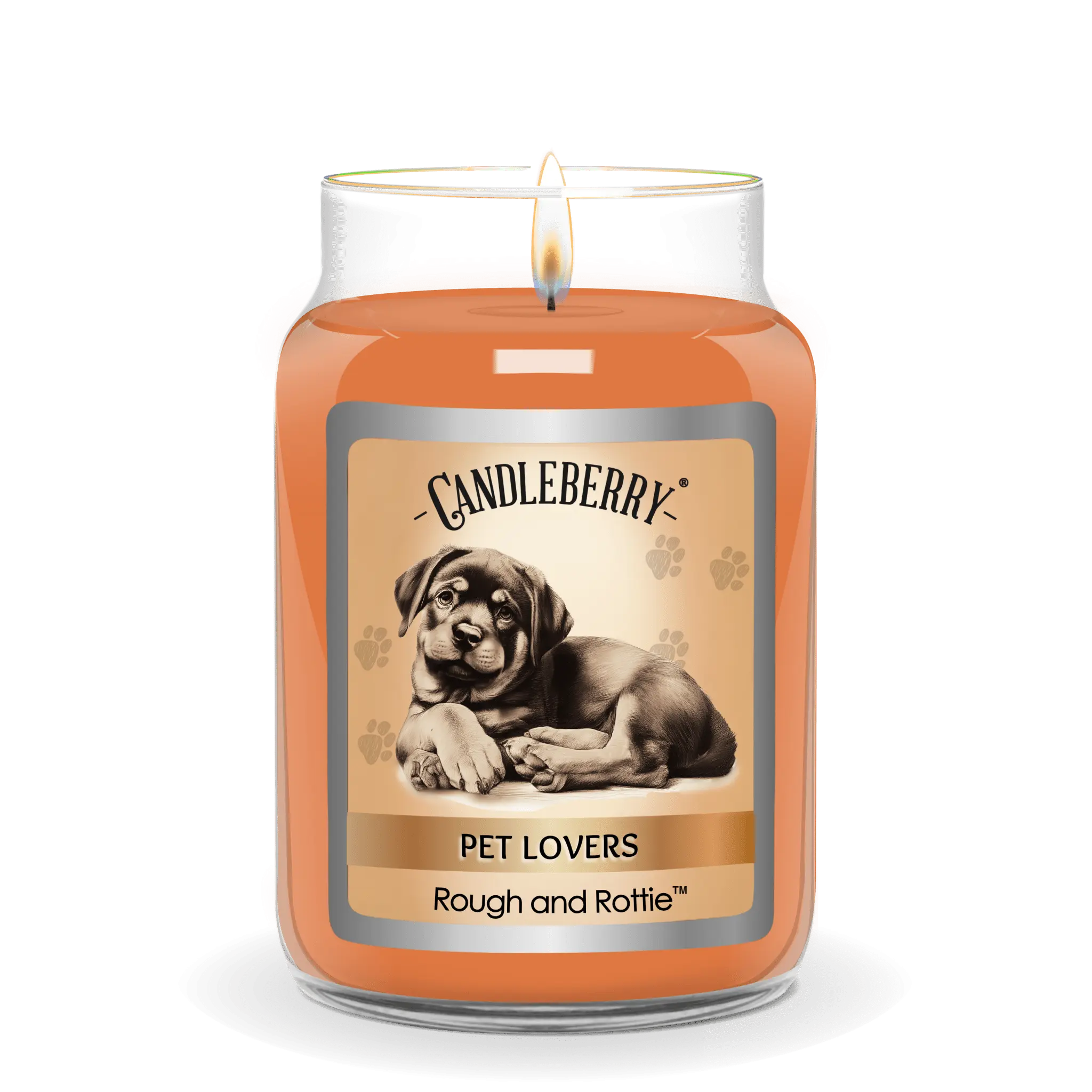 Rough and Rottie™ - Large Jar Candle (Collective) The Candleberry® Candle Company