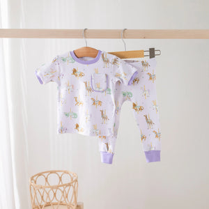 Round & Round We Go Organic Cotton Pajamas by Nola Tawk, Southern food gift main product photo
