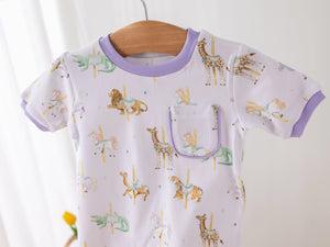 Round & Round We Go Organic Cotton Pajamas by Nola Tawk, Southern food gift detail photo 6
