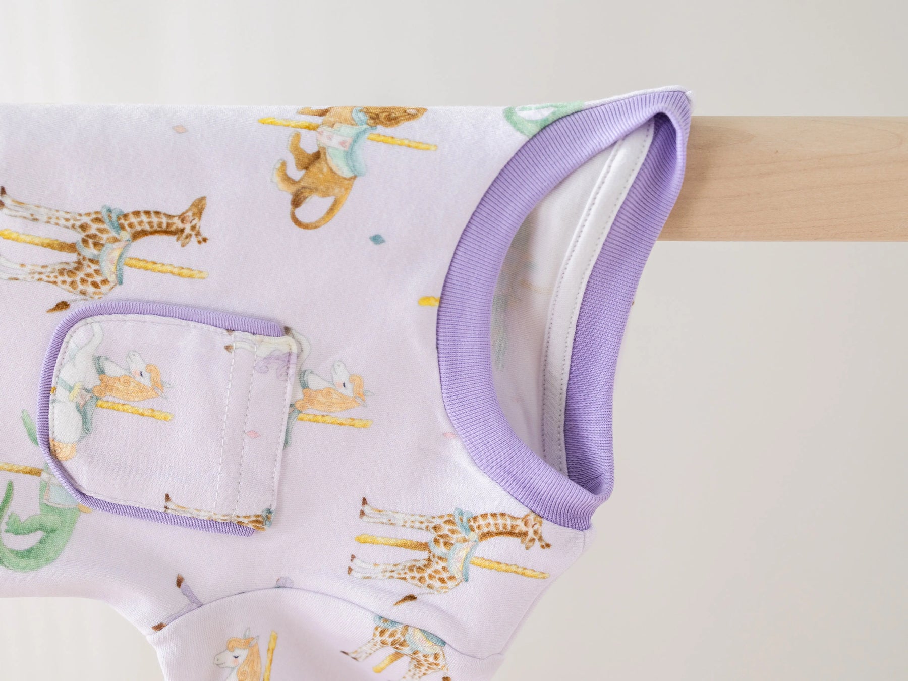 Round & Round We Go Organic Cotton Pajamas by Nola Tawk, Southern food gift detail photo 8