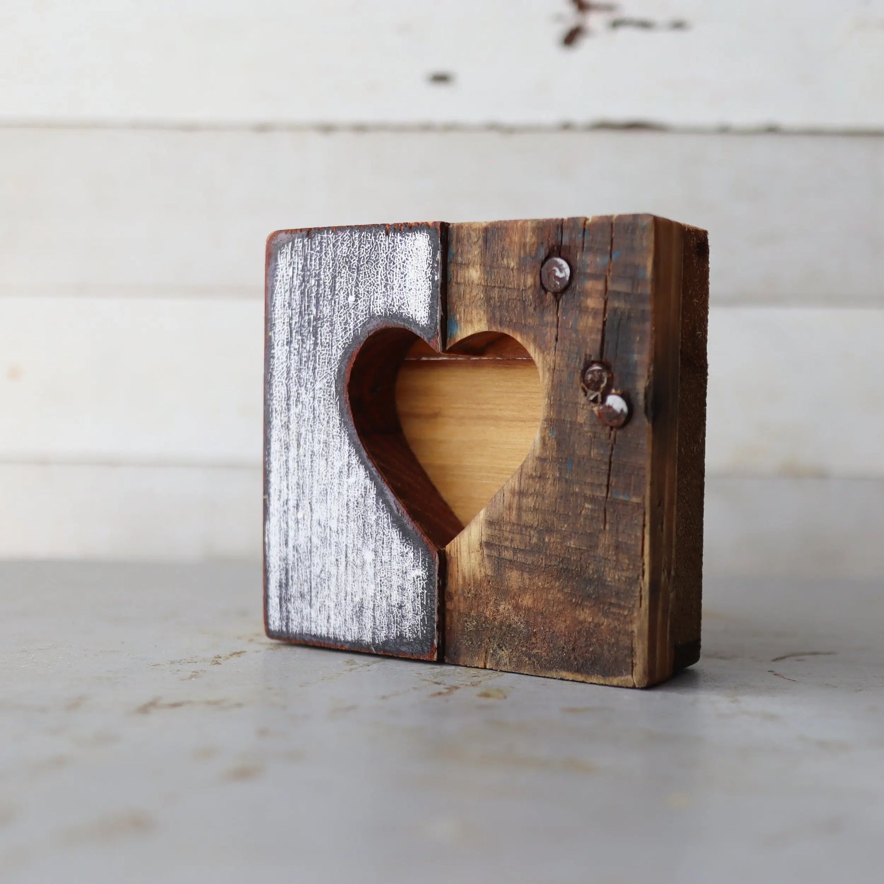 Rustic Heart Tiles by Dennehey Design Co., gift giving detail photo 9