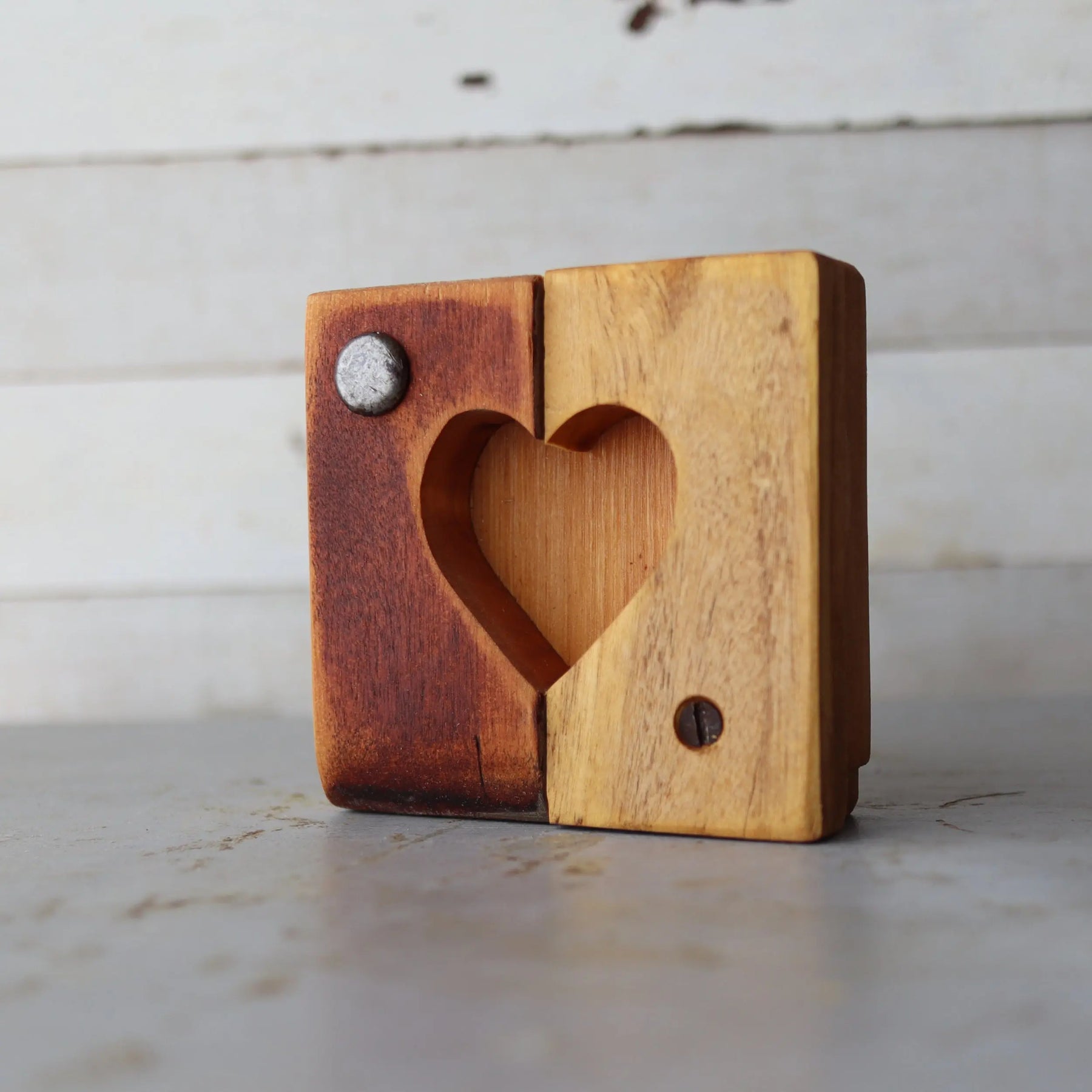 Rustic Heart Tiles by Dennehey Design Co., gift giving detail photo 12