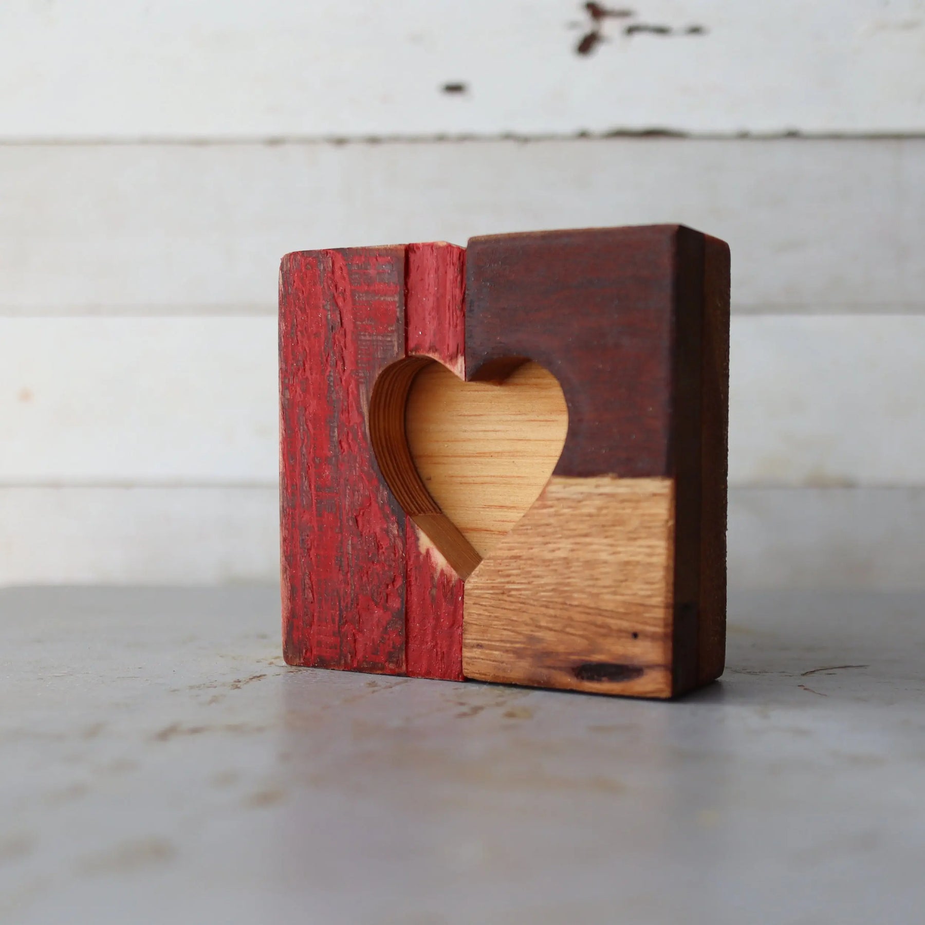 Rustic Heart Tiles by Dennehey Design Co., gift giving detail photo 13