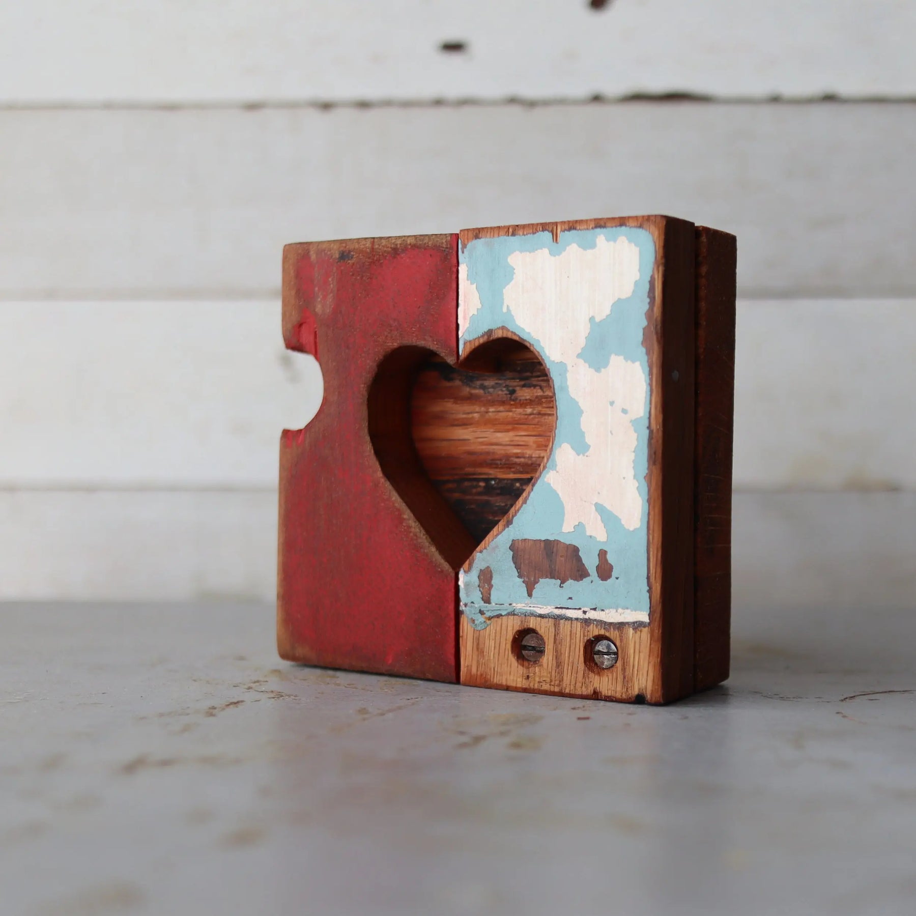 Rustic Heart Tiles by Dennehey Design Co., gift giving detail photo 15