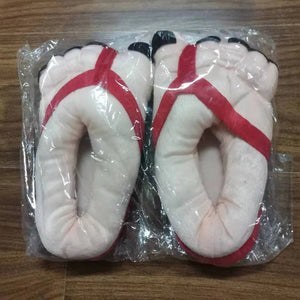 3D Yellow Duck Plush Slippers — Cozy Fuzzy Indoor House Shoes by The Mississippi Mermaid Mercantile - view 13