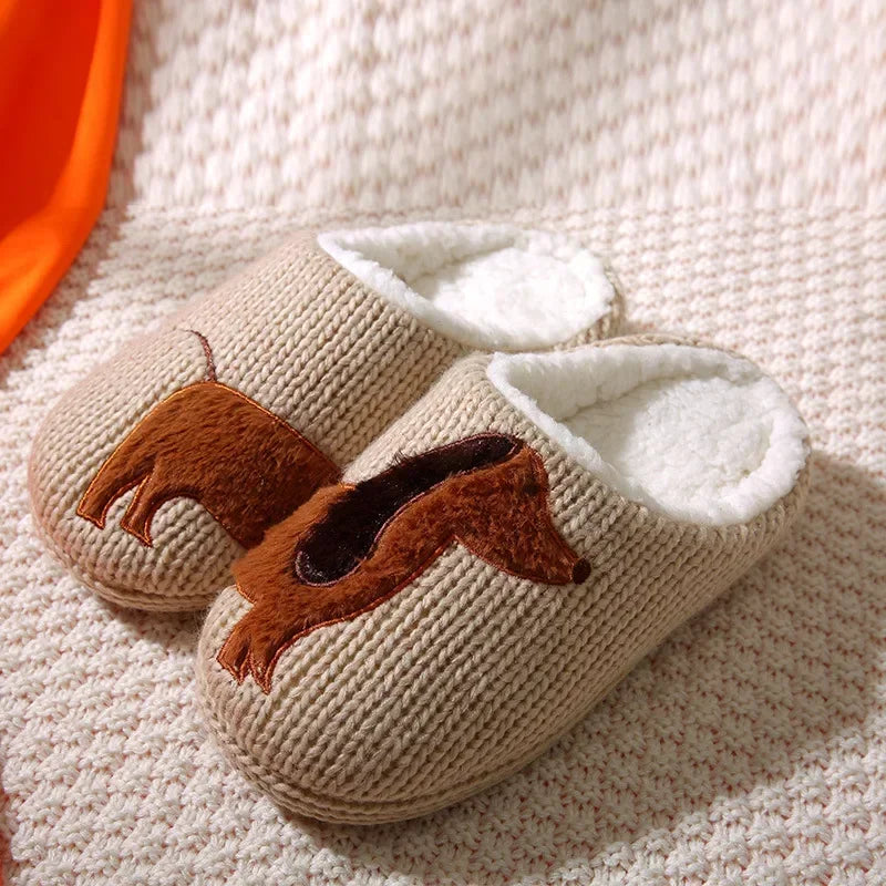 Women's Cartoon Animal Indoor Slippers — Cozy Non-Slip House Shoes by The Mississippi Mermaid Mercantile - view 7