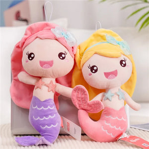 Princess Mermaid Plush Doll — Soft Stuffed Toy for Kids by The Mississippi Mermaid Mercantile