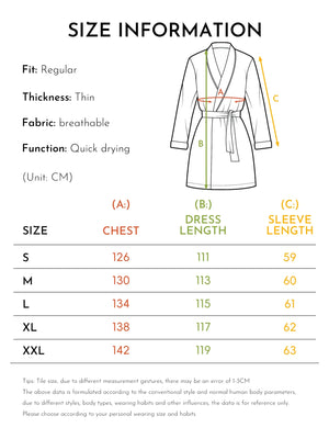Swimming Duck 3D Print Bathrobe — Quick-Dry Casual Lounge Robe by The Mississippi Mermaid Mercantile - view 6