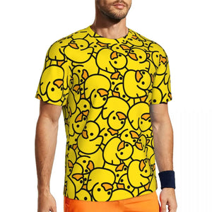 Yellow Duck Graphic T-Shirt — Vintage Funny Animal Tee for Women & Men by The Mississippi Mermaid Mercantile - view 7