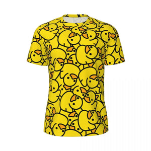 Yellow Duck Graphic T-Shirt — Vintage Funny Animal Tee for Women & Men by The Mississippi Mermaid Mercantile