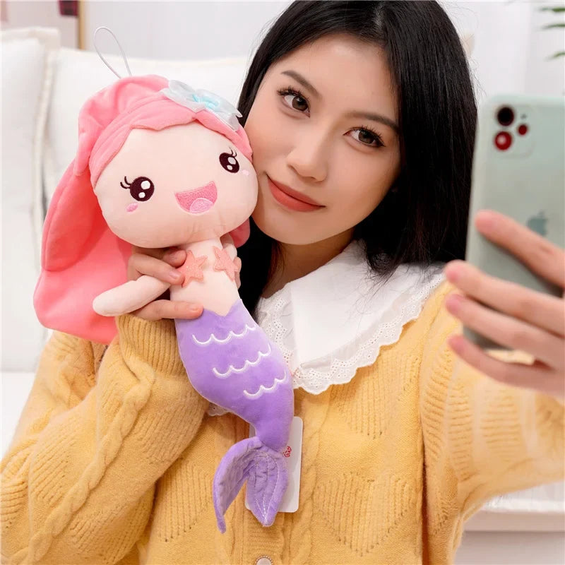 Princess Mermaid Plush Doll — Soft Stuffed Toy for Kids by The Mississippi Mermaid Mercantile - view 4