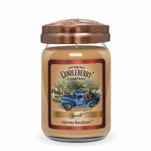SPIRITS - Honey Bourbon™, Large Jar Candle (Collective) The Candleberry® Candle Company
