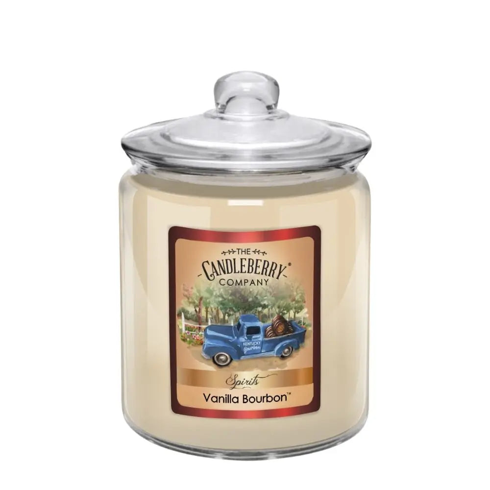 SPIRITS - Vanilla Bourbon™, 3 - Wick, Candy Jar Candle (Collective) The Candleberry® Candle Company