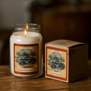 SPIRITS - Vanilla Bourbon™, Large Jar Candle (Collective) by The Candleberry® Candle Company, scented candle detail photo 2